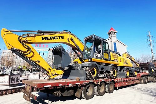 恒特挖掘機(jī)批量發(fā)車儀式